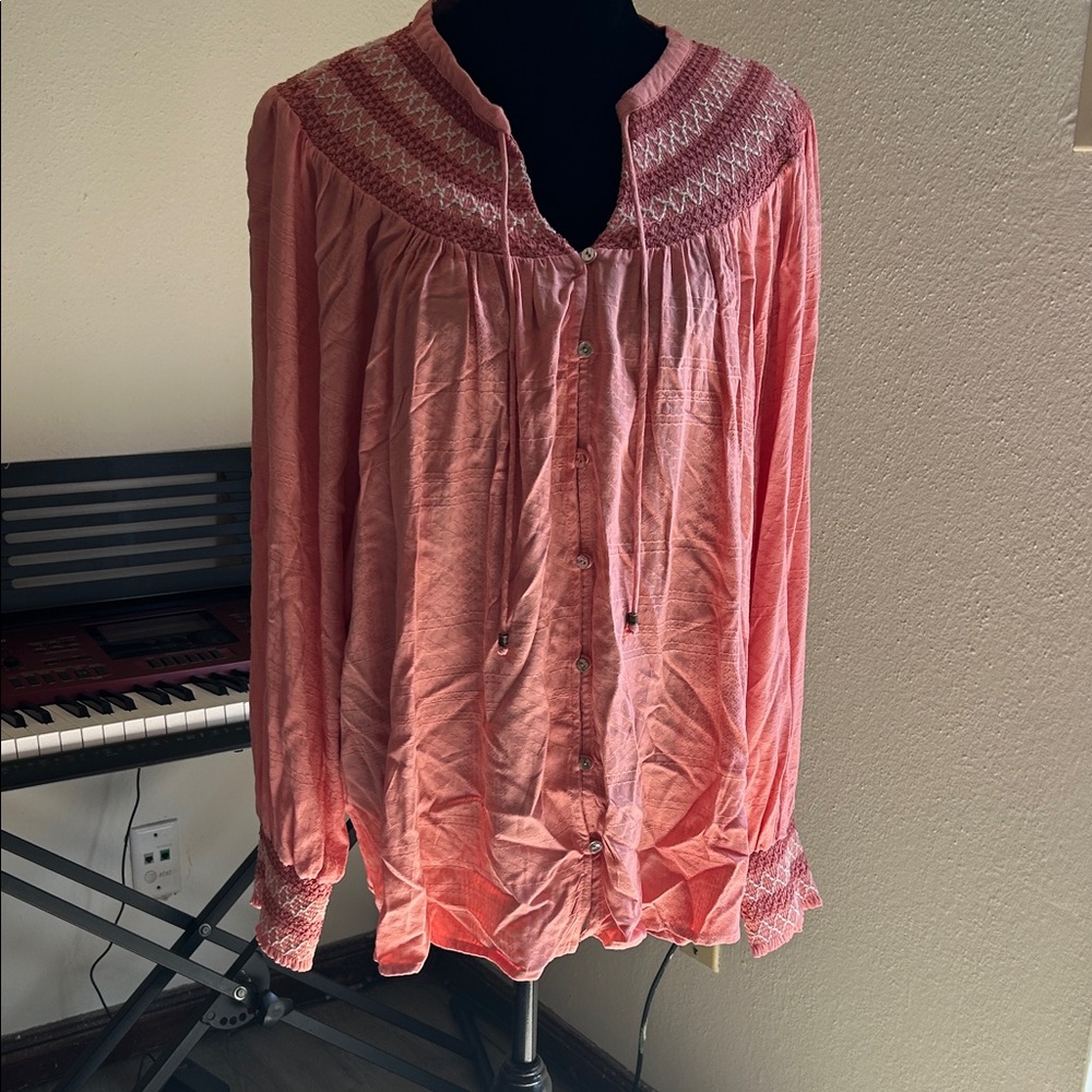 Nurture by Lamaze Coral Blouse